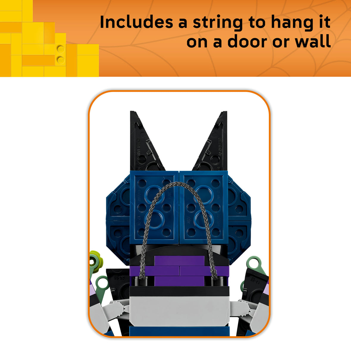 LEGO® Iconic Halloween Wreath Decoration for Home 40825
