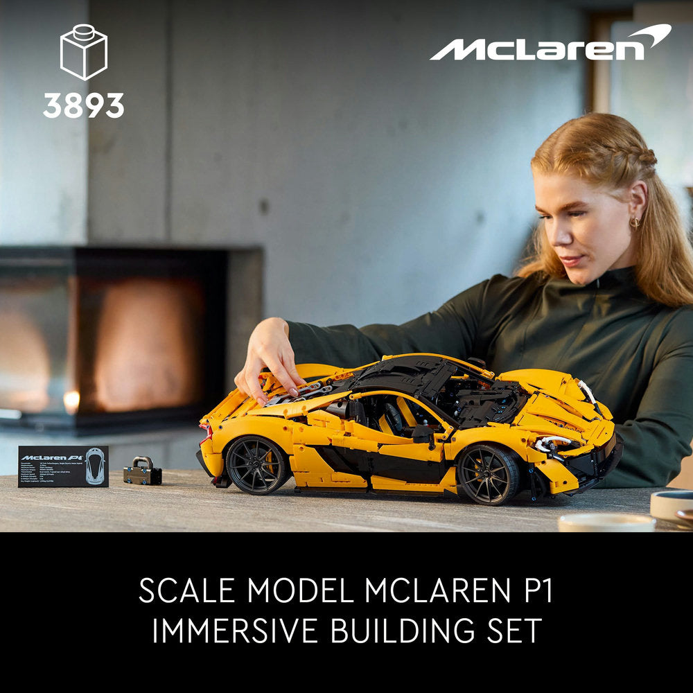 LEGO® Technic McLaren P1™ Model Car Set for Adults 42172 - SLIGHTLY DAMAGED BOX