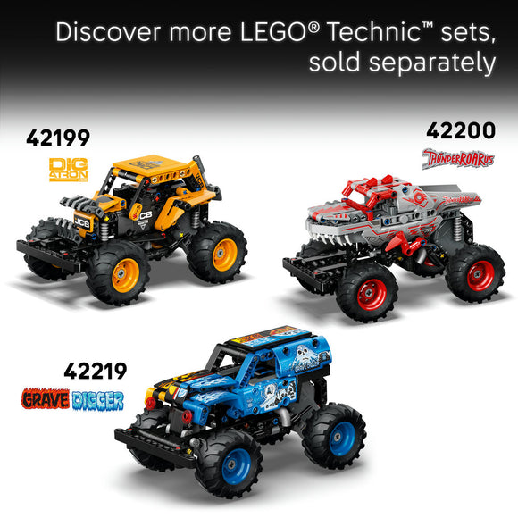 LEGO® Technic Monster Jam™ Sparkle Smash™ Pull-Back Toy 42220