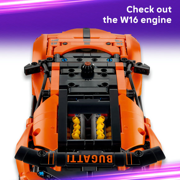 LEGO® Technic Bugatti Chiron Pur Sport Hypercar 42222