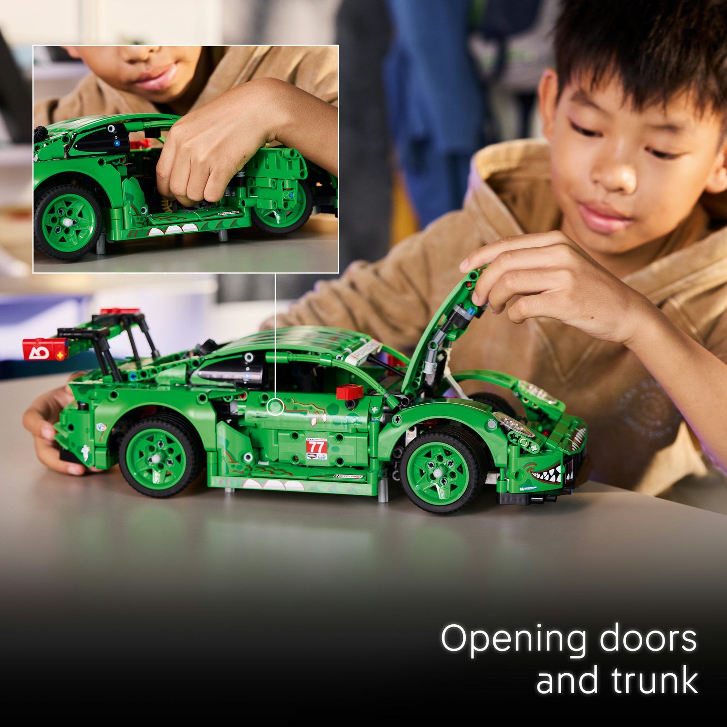 LEGO® Technic Porsche 911 GT3 R REXY AO Racing Car 42224