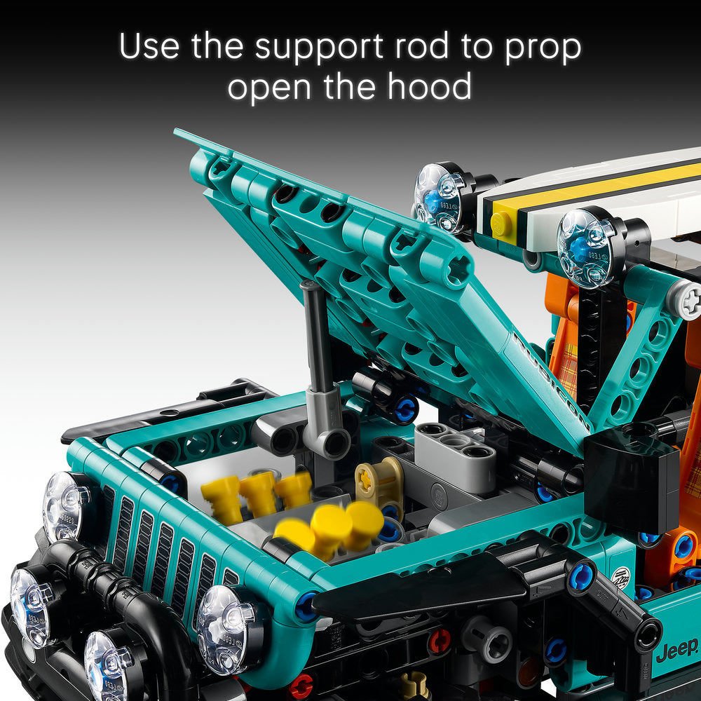LEGO® Technic Jeep® Wrangler Rubicon SUV Building Kit 42227