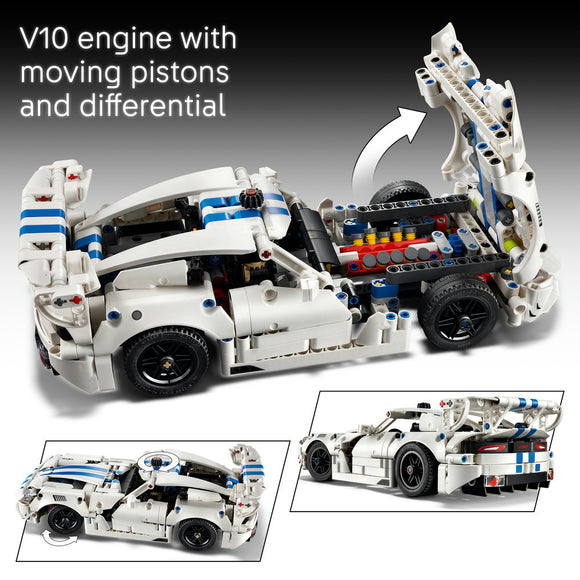 LEGO® Technic™ Dodge Viper GTS-R Sports Car 42234