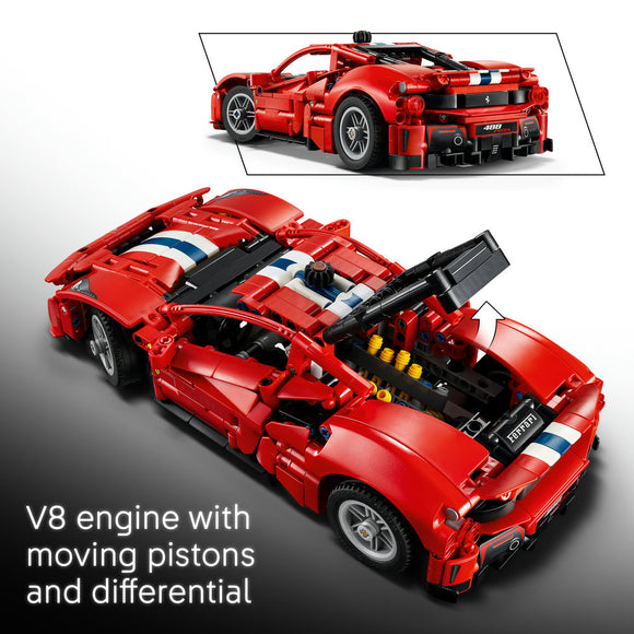 LEGO® Technic™ Ferrari 488 PISTA Car Building Toy 42235