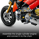 LEGO® Technic™ Ducati Desmo450 MX Factory Motorcycle 42238-7