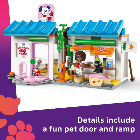 LEGO® Friends Dog Treats Bakery Building Toy Playset 42677