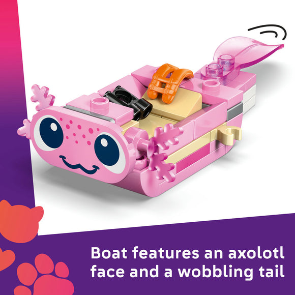 LEGO® Friends Axolotl Adventure Boat 42681