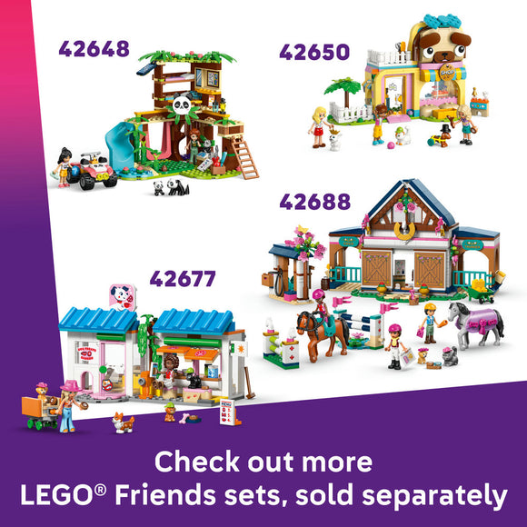LEGO® Friends Horse & Baby Foal Trailer Building Toy Set 42695