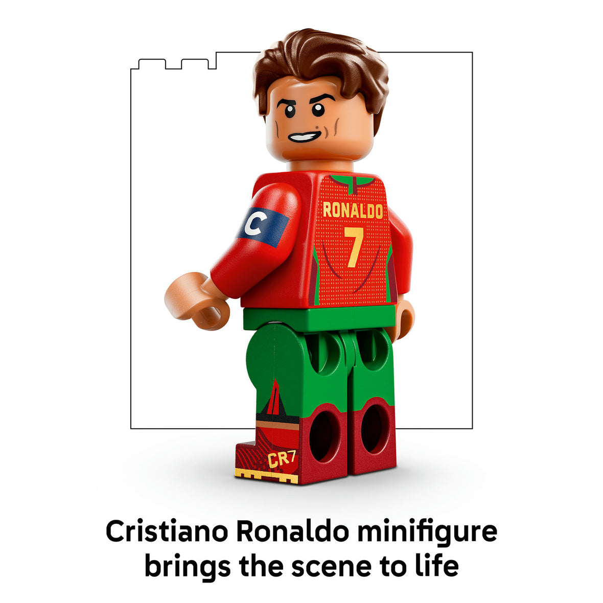 LEGO® Editions Cristiano Ronaldo – Football Highlights 43012 - DAMAGED BOX