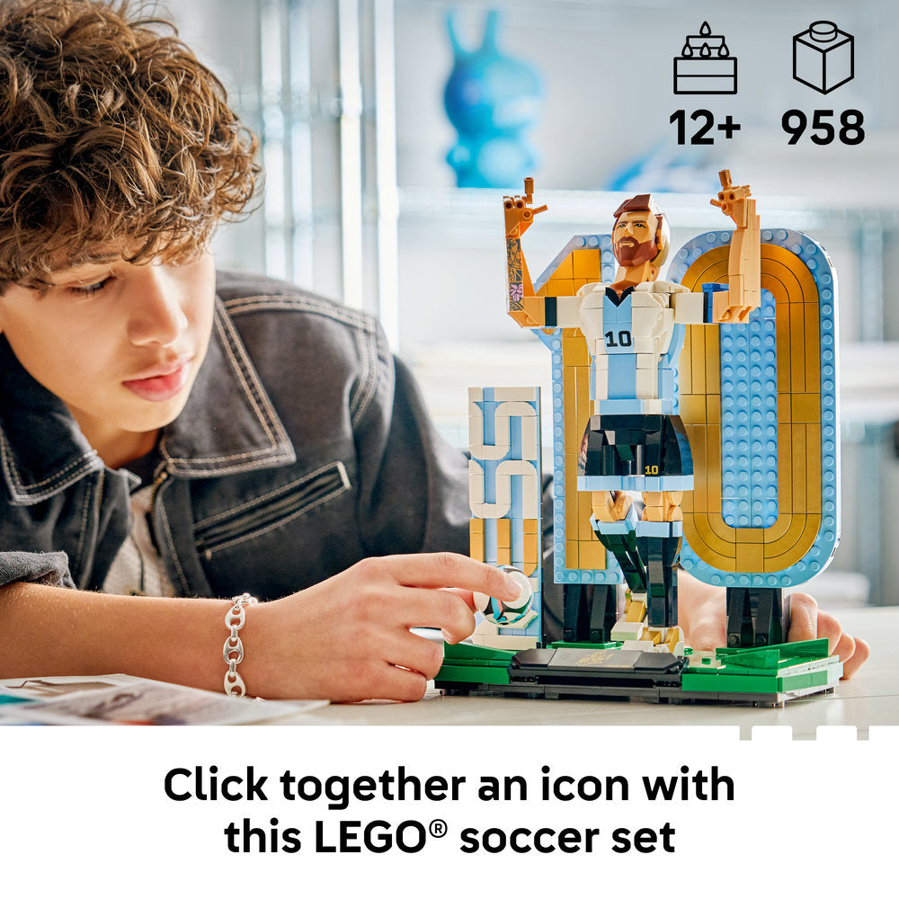 LEGO® Editions Lionel Messi – Football Legend Set 43015 - DAMAGED BOX