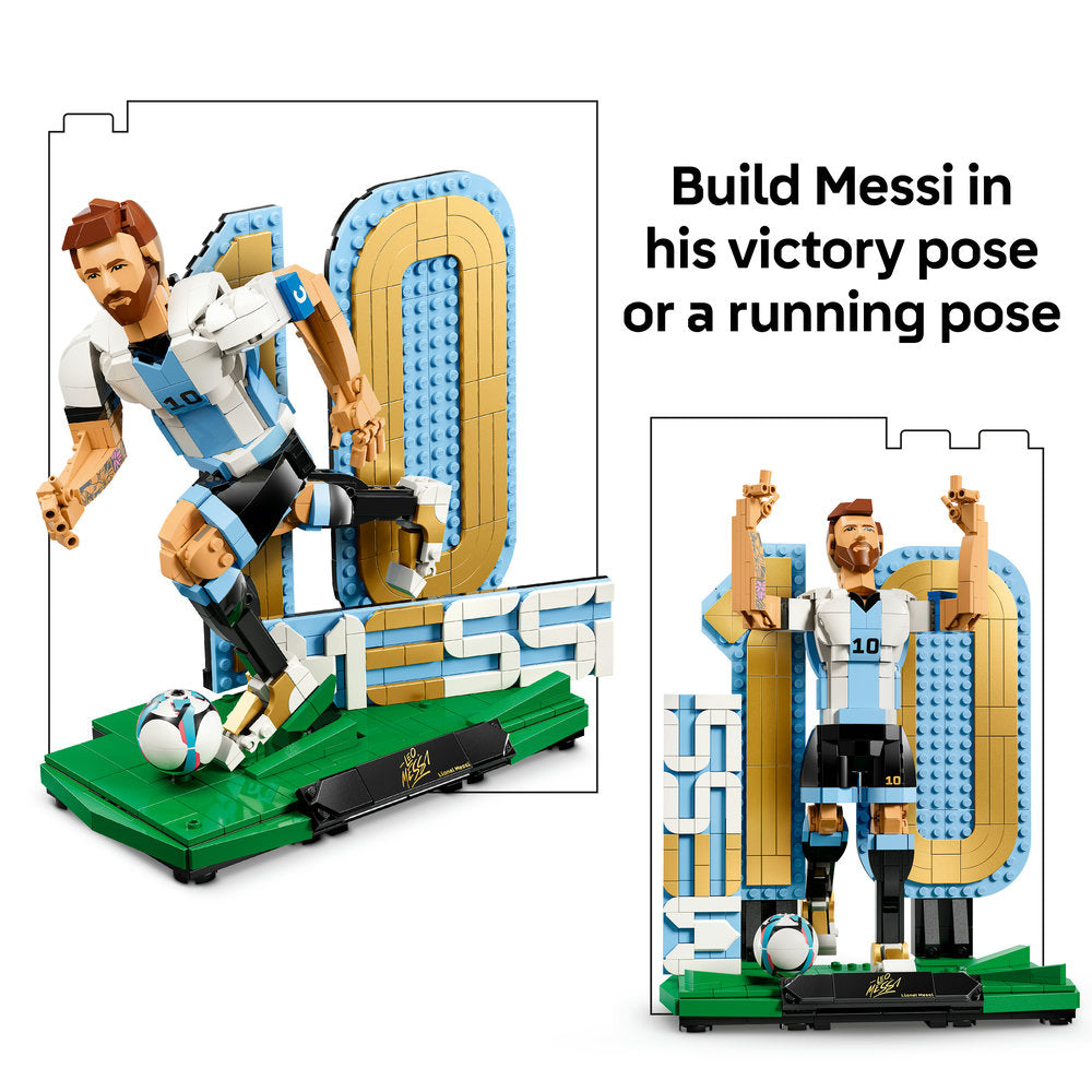 LEGO® Editions Lionel Messi – Football Legend Set 43015 - DAMAGED BOX