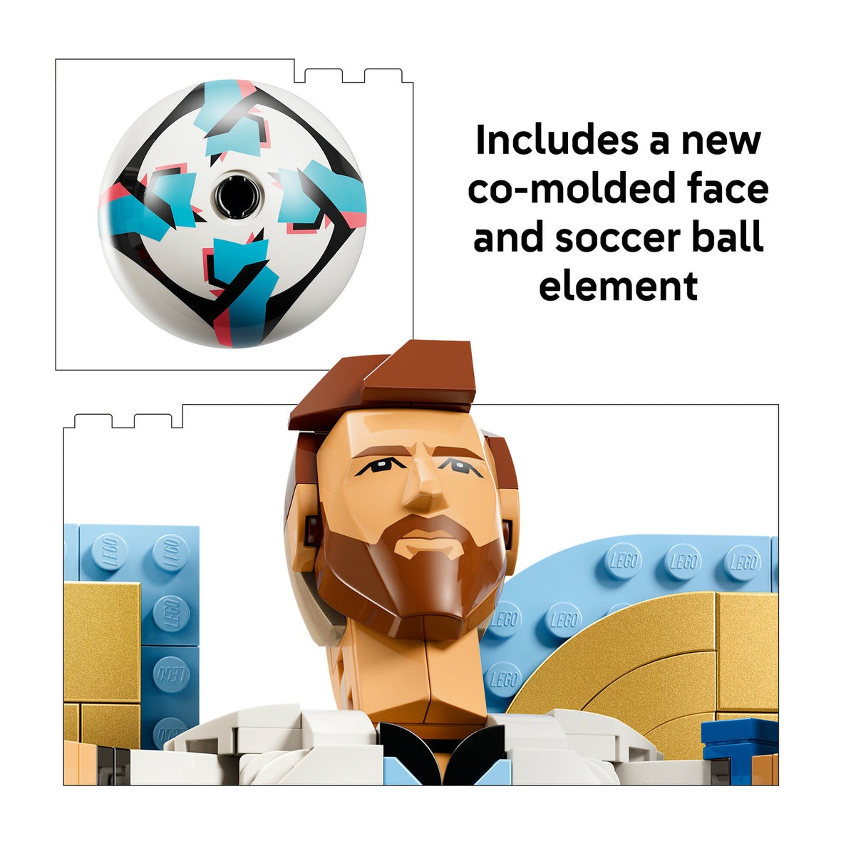 LEGO® Editions Lionel Messi – Football Legend Set 43015 - DAMAGED BOX