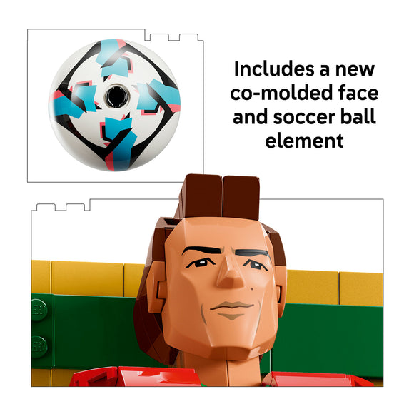 LEGO® Editions Cristiano Ronaldo – Soccer Legend Set 43016 | Import A Toy