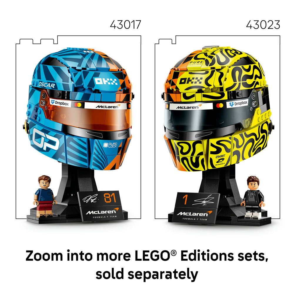 LEGO® Editions McLaren Mastercard F1® Team Lando Norris Helmet 43023