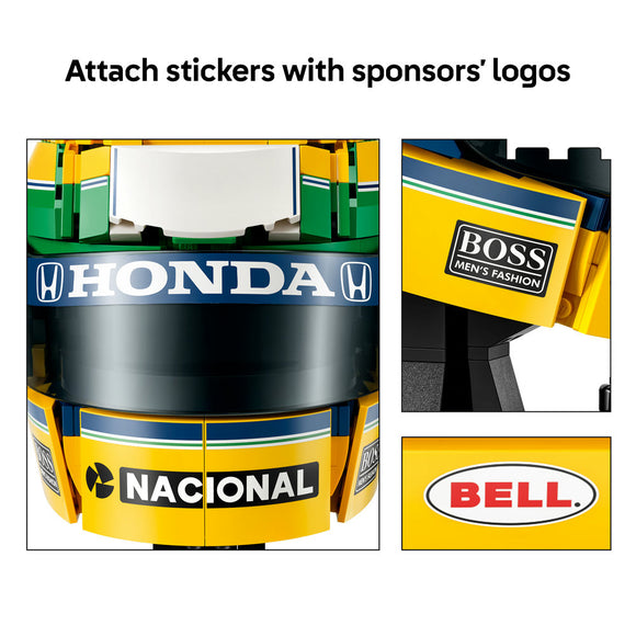 LEGO® Editions Ayrton Senna Helmet Building Set 43024