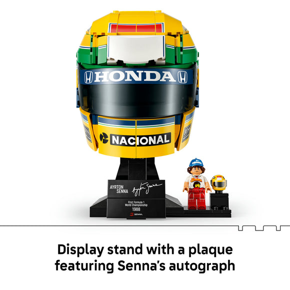 LEGO® Editions Ayrton Senna Helmet Building Set 43024