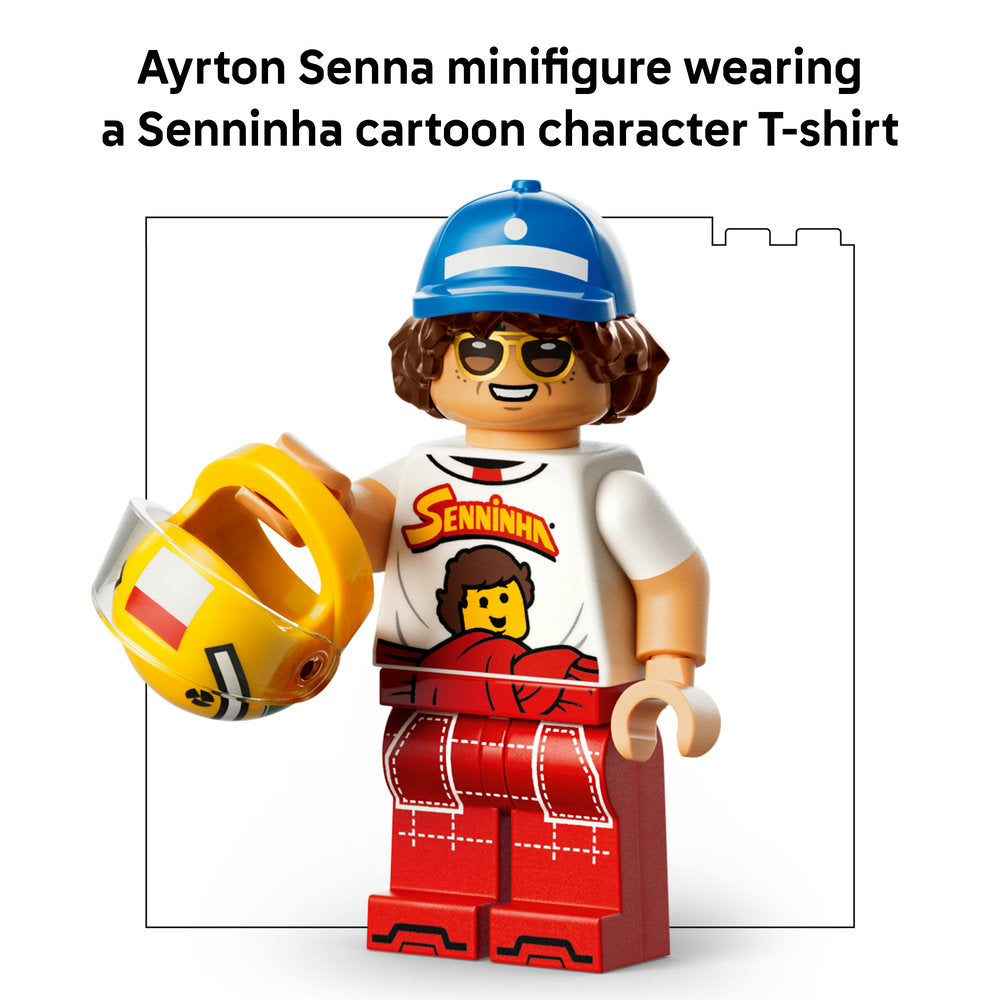 LEGO® Editions Ayrton Senna Helmet Building Set 43024