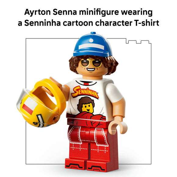 LEGO® Editions Ayrton Senna Helmet Building Set 43024