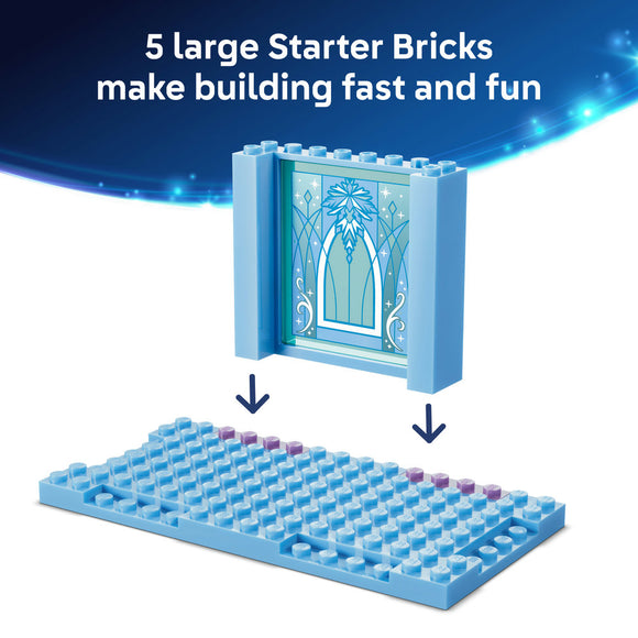LEGO® ǀ Disney Frozen Elsa’s Ice Castle & Snow Ride Adventure 43281