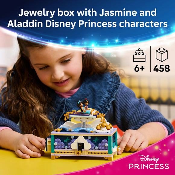 LEGO® ǀ Disney Princess Jasmine’s Jewelry Box Building Toy 43295