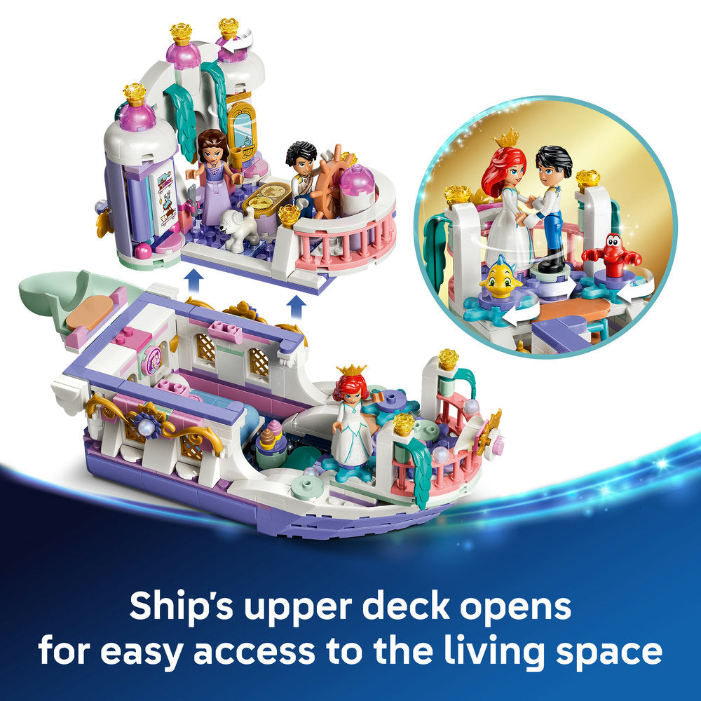 LEGO® ǀ Disney Princess Ariel’s Royal Wedding Boat 43299