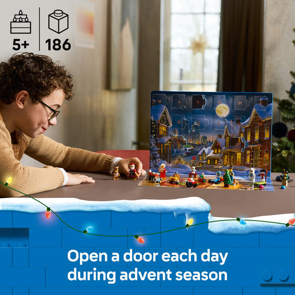 LEGO® City Advent Calendar 2025, Christmas Gift for Ages 5 and over 60475