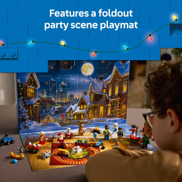 LEGO® City Advent Calendar 2025, Christmas Gift for Ages 5 and over 60475