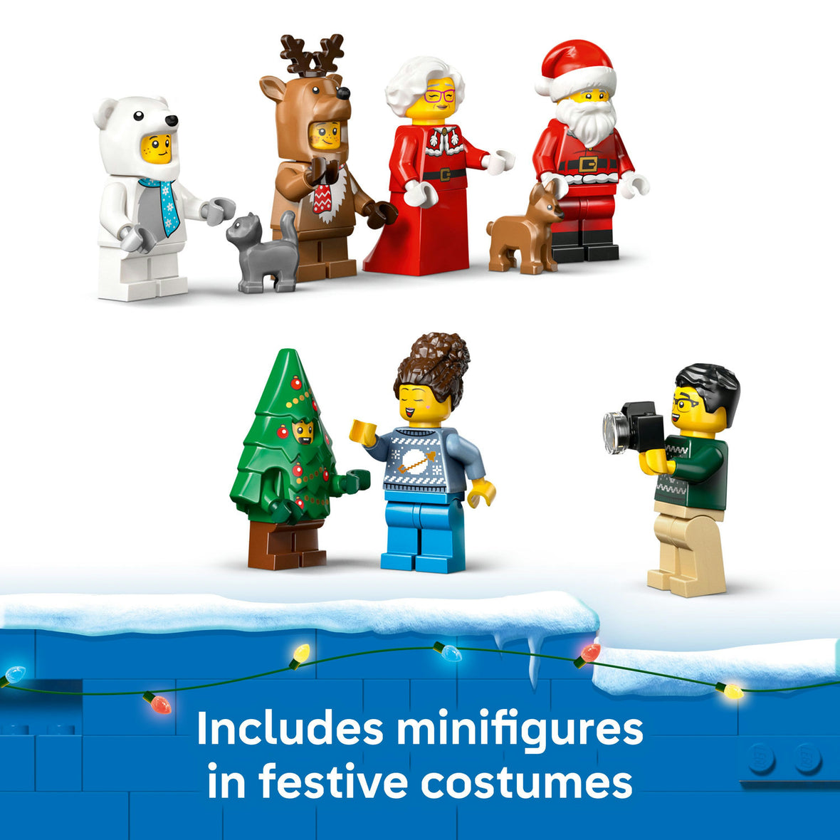 LEGO® City Advent Calendar 2025, Christmas Gift for Ages 5 and over 60475