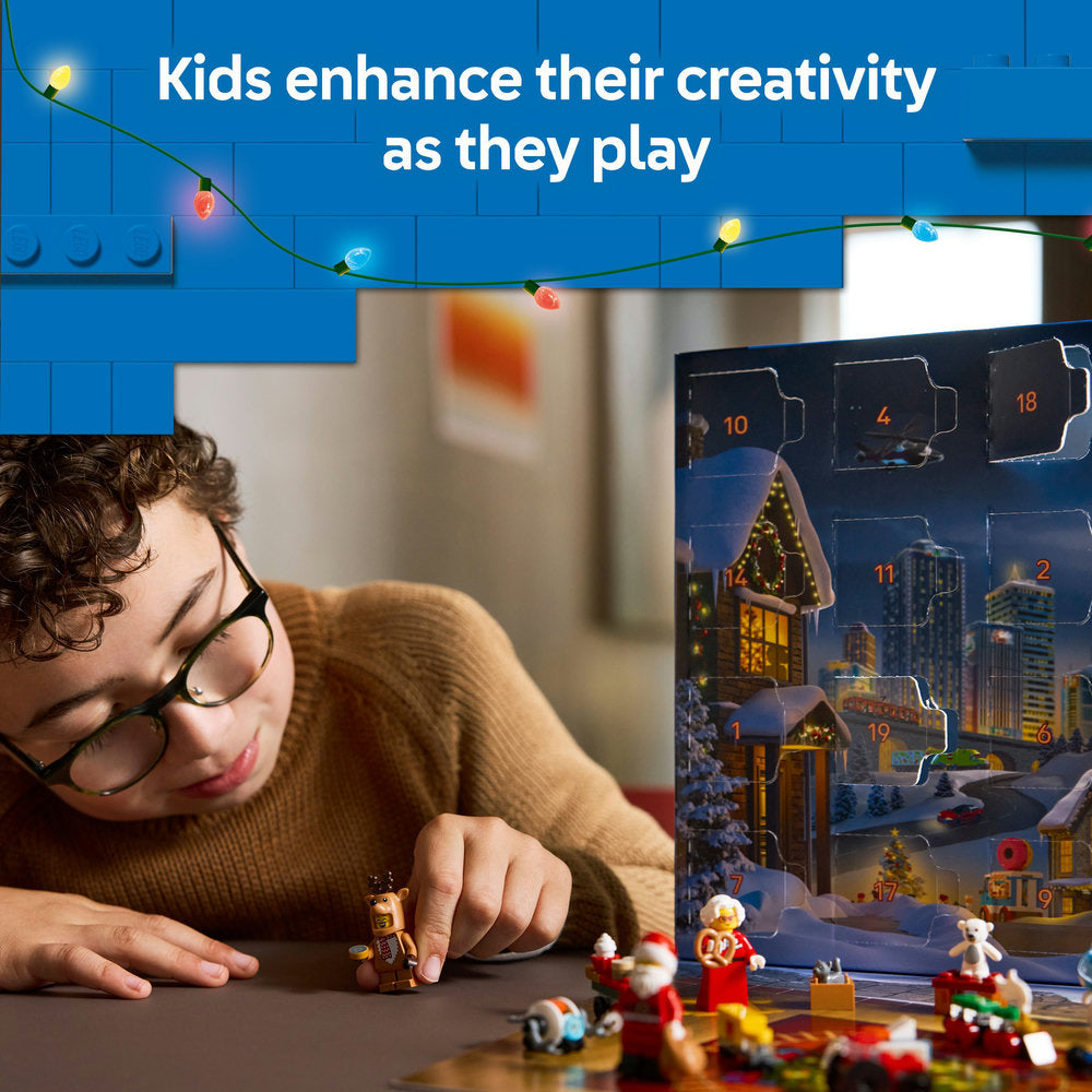 LEGO® City Advent Calendar 2025, Christmas Gift for Ages 5 and over 60475
