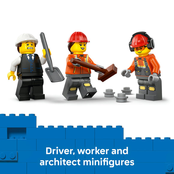 LEGO® City Cement Mixer Construction Toy for Kids 60478