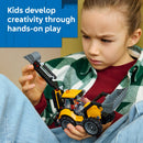 LEGO® City Yellow Backhoe Loader - Construction Toy 60480-6
