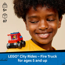LEGO® City Rides – Fire Engine Toy Building Set 60482-4