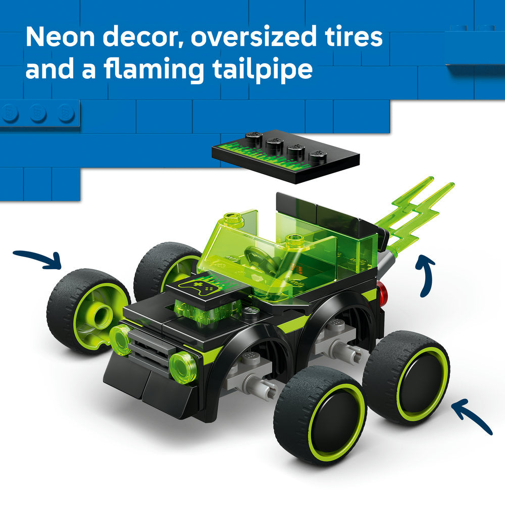 LEGO® City Rides – Gaming Race Car - Model Car Kit 60484