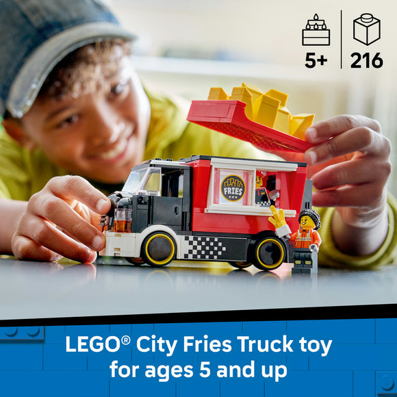 LEGO® City Fries Food Truck - Toy Building Set 60488