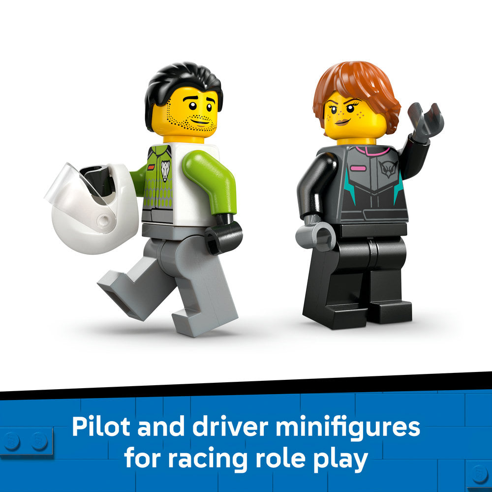 LEGO® City Jet vs. Car – Toy Cars and Jet Toy Playset - 60489
