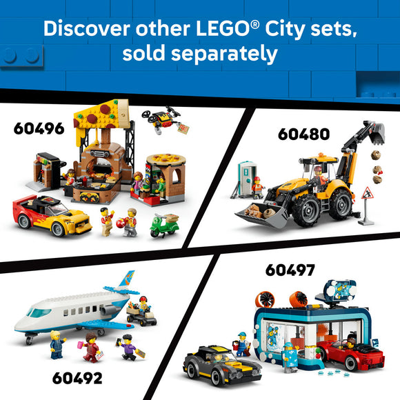 LEGO® City Dump Truck & Front End Loader Construction Toy 60494