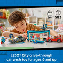 LEGO® City Drive-Through Car Wash - Building Kit 60497-4