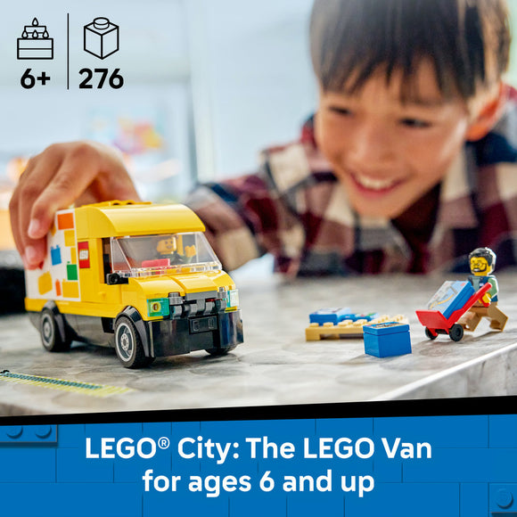 LEGO® City: The LEGO Van - Toy Building Set for Kids 60500
