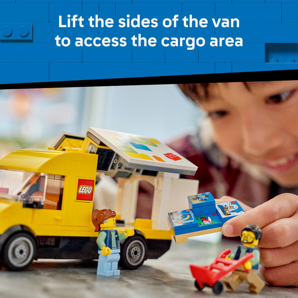 LEGO® City: The LEGO Van - Toy Building Set for Kids 60500