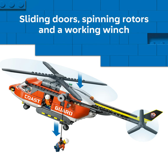 LEGO® City Coast Guard Helicopter Toy Building Set 60503