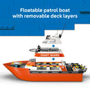 LEGO® City Coast Guard Rescue Boat & Helicopter Playset 60504-5