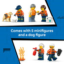 LEGO® City Coast Guard Rescue Boat & Helicopter Playset 60504-8
