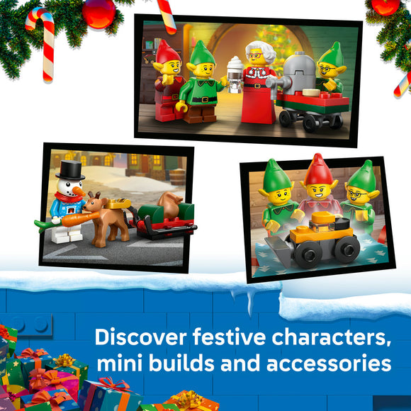 LEGO® City Advent Calendar 2026 Santa’s Workshop Toy 60510