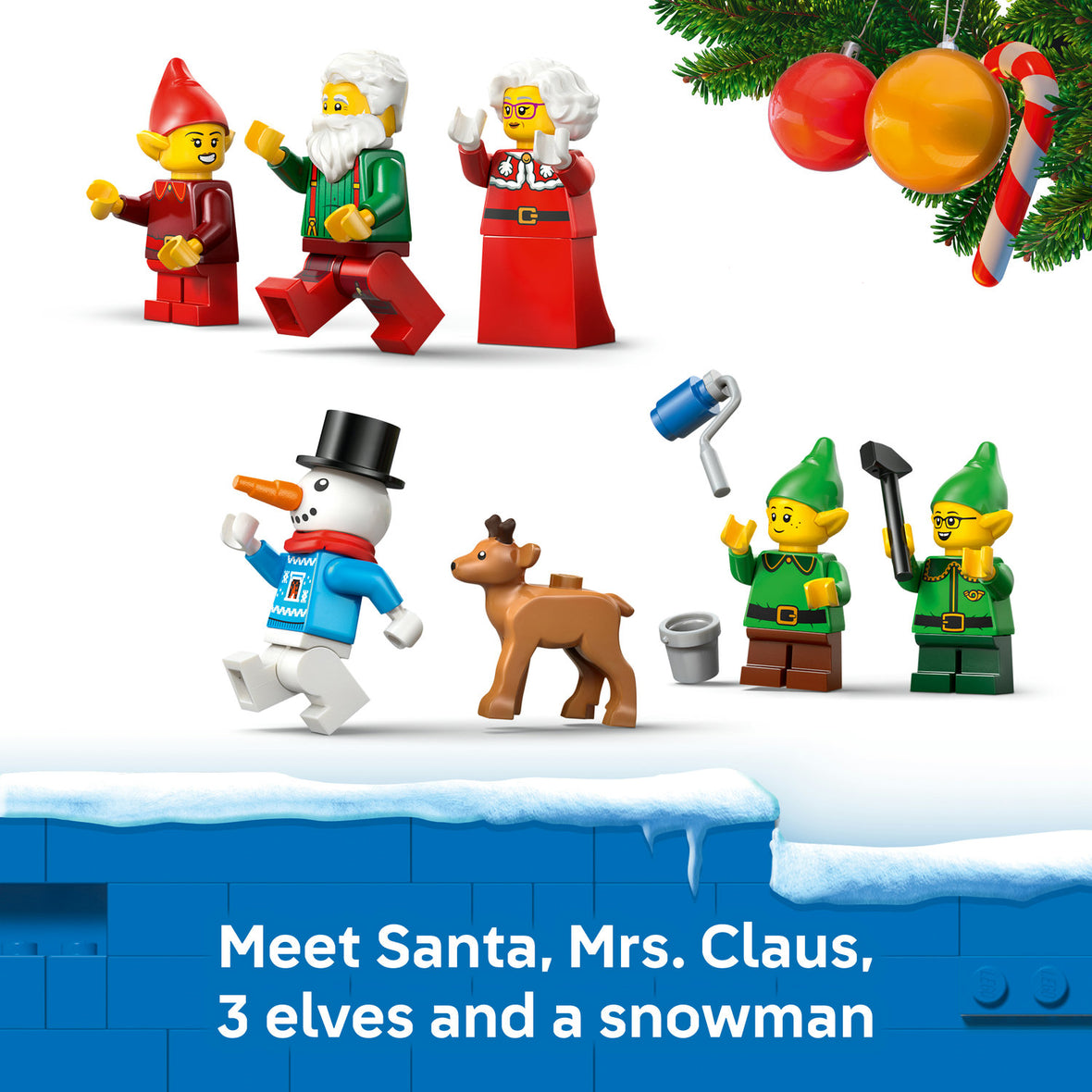 LEGO® City Advent Calendar 2026 Santa’s Workshop Toy 60510