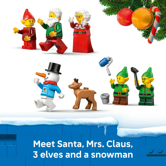 LEGO® City Advent Calendar 2026 Santa’s Workshop Toy 60510