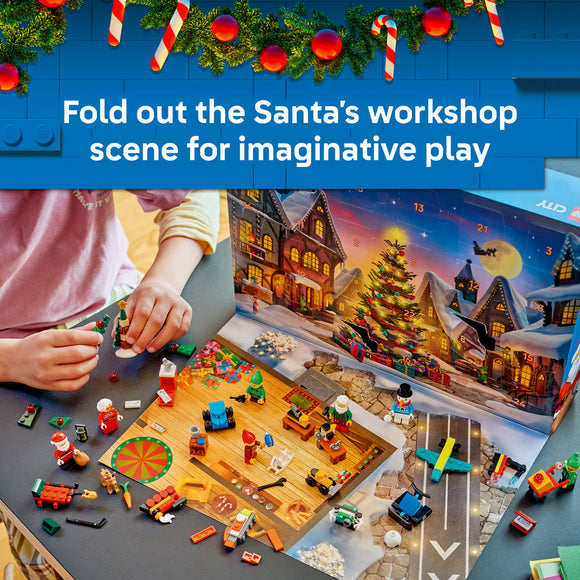 LEGO® City Advent Calendar 2026 Santa’s Workshop Toy 60510