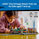 LEGO® City Vintage Steam Train - Toy Building Set 60511-4