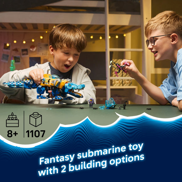 LEGO® DREAMZzz™ Crocodile Submarine Building Toy 71512