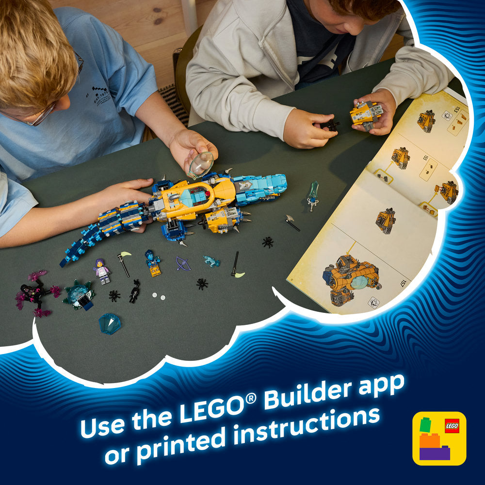 LEGO® DREAMZzz™ Crocodile Submarine Building Toy 71512 | Import A Toy