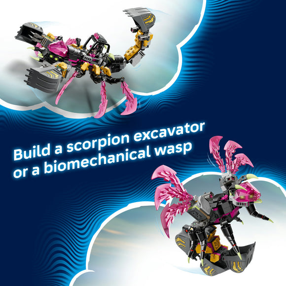LEGO® DREAMZzz™ Nightmare Scorpion Digger Building Toy 71513